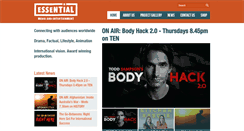 Desktop Screenshot of essential-media.com